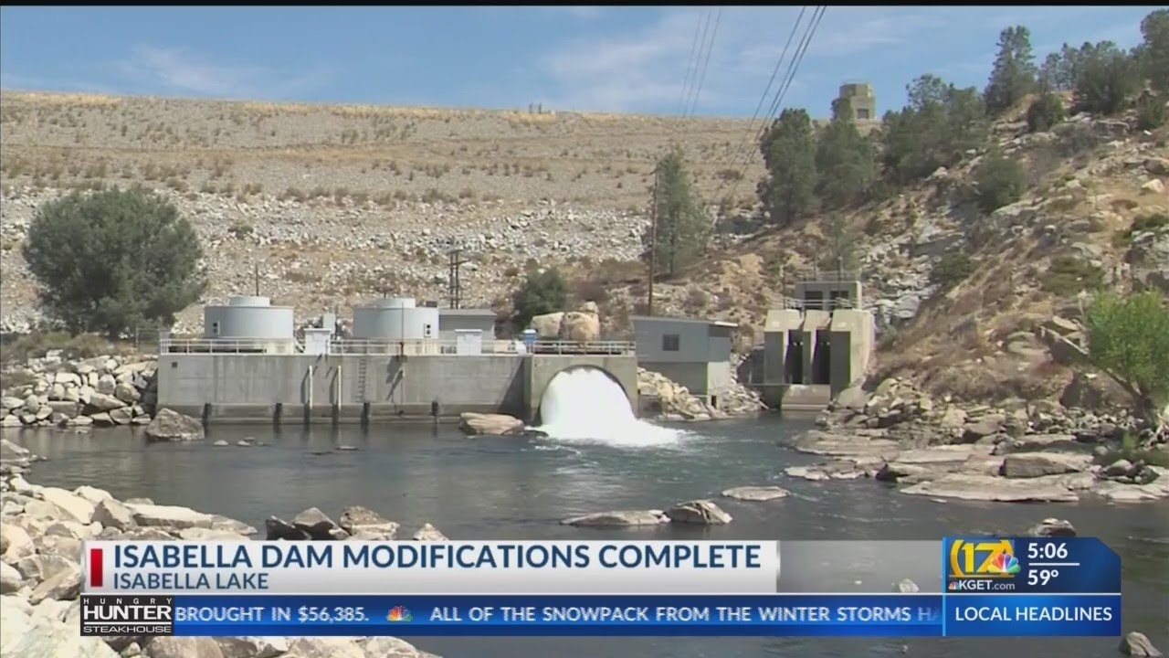 Repairs, upgrades at Isabella Dam finish just in time for record rain