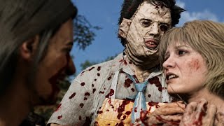 WE CAUGHT SOME PEOPLE SNEAKING AROUND ON OUR PROPERTY!!! - The Texas Chainsaw Massacre Game 