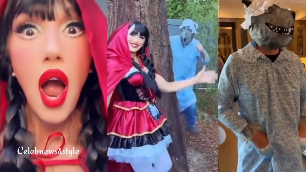 Гвен Стефани и Блейк Шелтон превращаются в Красную Шапочку и Большого Злого Волка