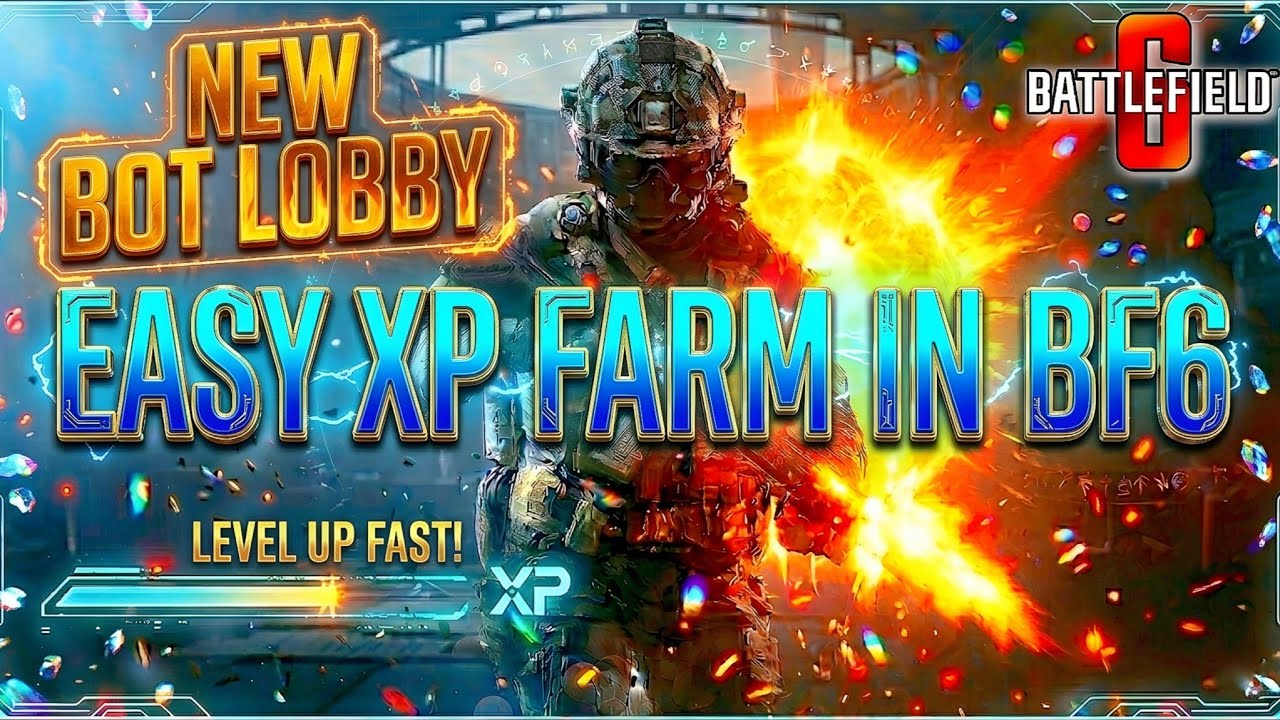How to Get Max Level FAST in BF6 (New Bot Lobby Code) - YouTube
