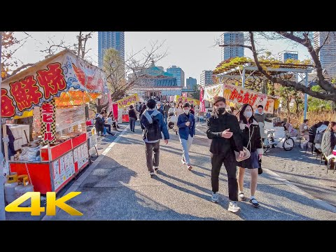 【4K/60fps】Tokyo Japan - Taito ward weekend walking tour