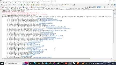Appium Error java lang NoSuchMethodError 