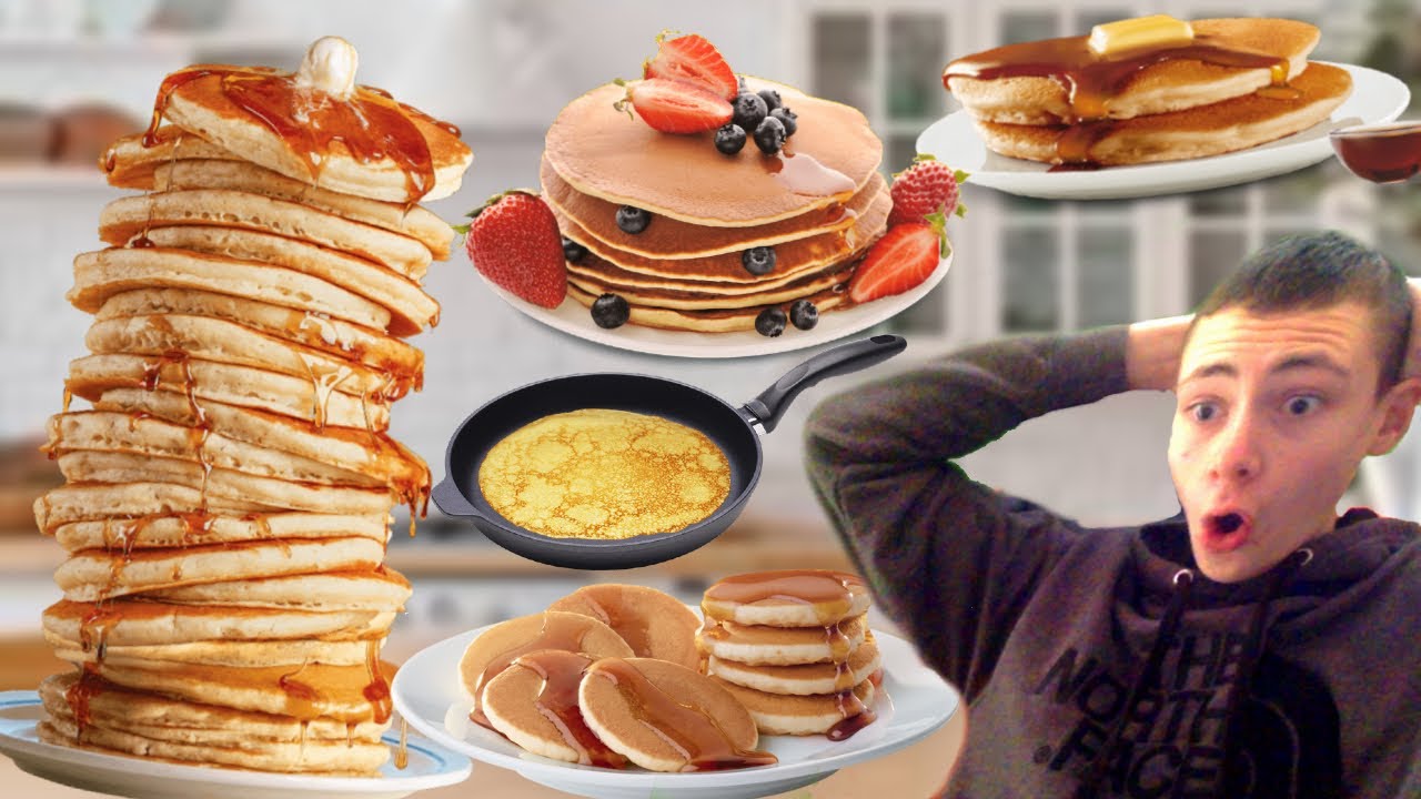 Eating Pancakes For 24 Hours YouTube