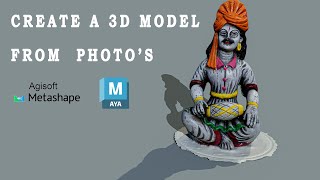 Create A Photorealistic 3D Scan Model From Photos Using Agisoft Metashape