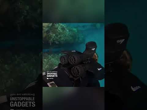 This jetpack is made for underwater