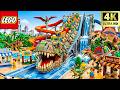 I Built a HUGE LEGO Roller Coaster In Dinosaur Park🎢🛝 | LEGO Creative Toys