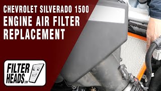 How to Replace Engine Air Filter 2021 Chevrolet Silverado 1500 5.3L V8 | A31481, AF9244