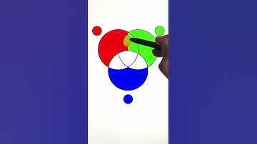 Blending #rgb #colors #viral #art #mix #draw 🎨❤ #shorts