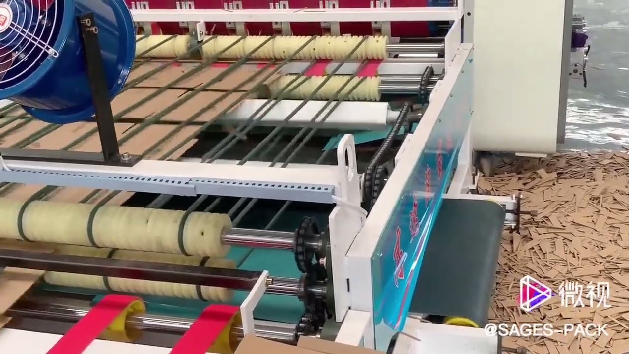 Automatic computer high speed printer, slotter and die cutter, printing production line
