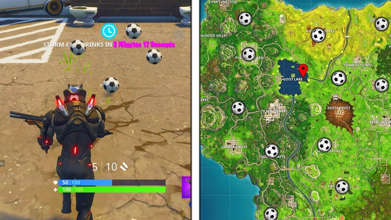 score a goal on different pitches all locations fortnite week 7 challenges all pitch locations - where are the pitches in fortnite