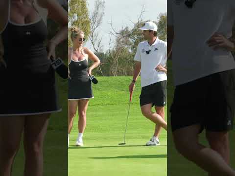 Paige Spiranac has the shanks... #paigespiranac #golf #shanks