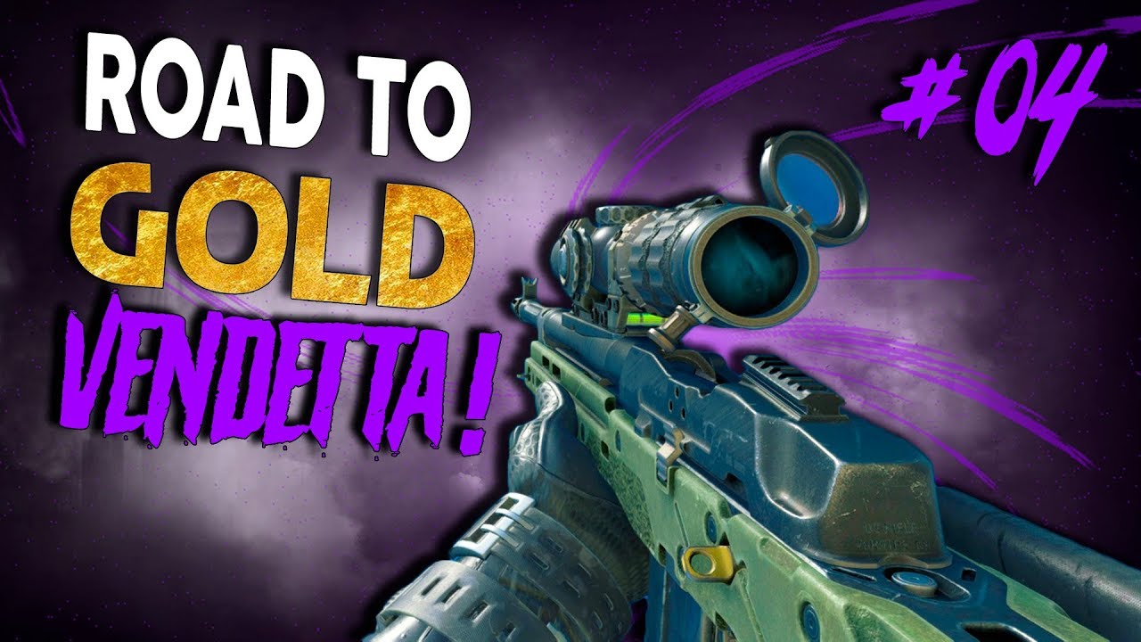 FINALIZANDO MAIS UM RTG! - Road To Gold: Vendetta Sniper #04 - Black Ops 4