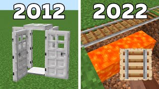 traps in 2012 vs now