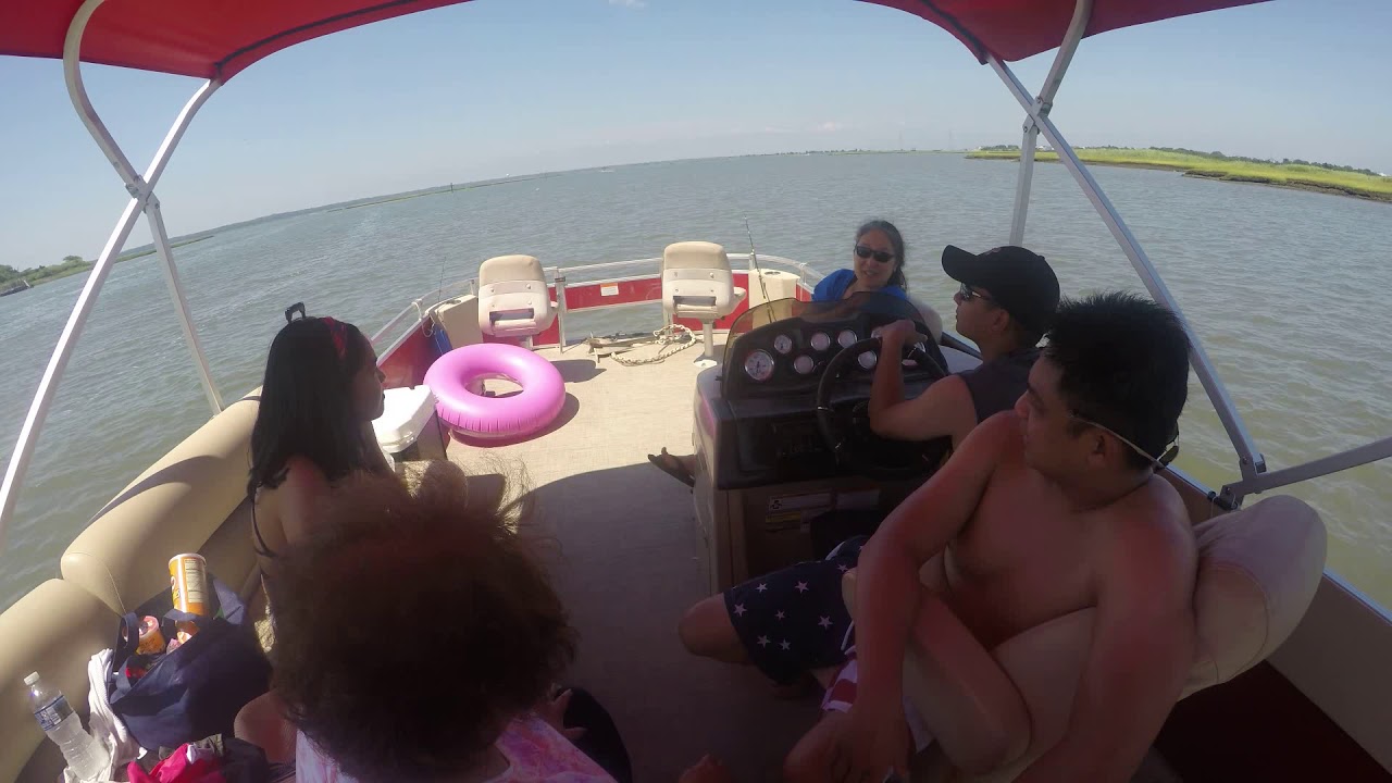Wildwood, NJ Pontoon Boat YouTube