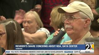 Residents share concerns about NDA, data center