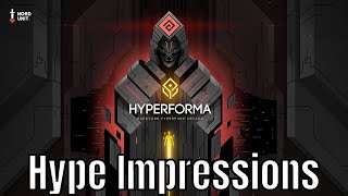 Hyperforma - Hype Impressions/Is It Legit?/Let's Get Different
