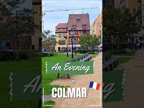 French Village Day Trip to Colmar #travel #france #shorts #europe