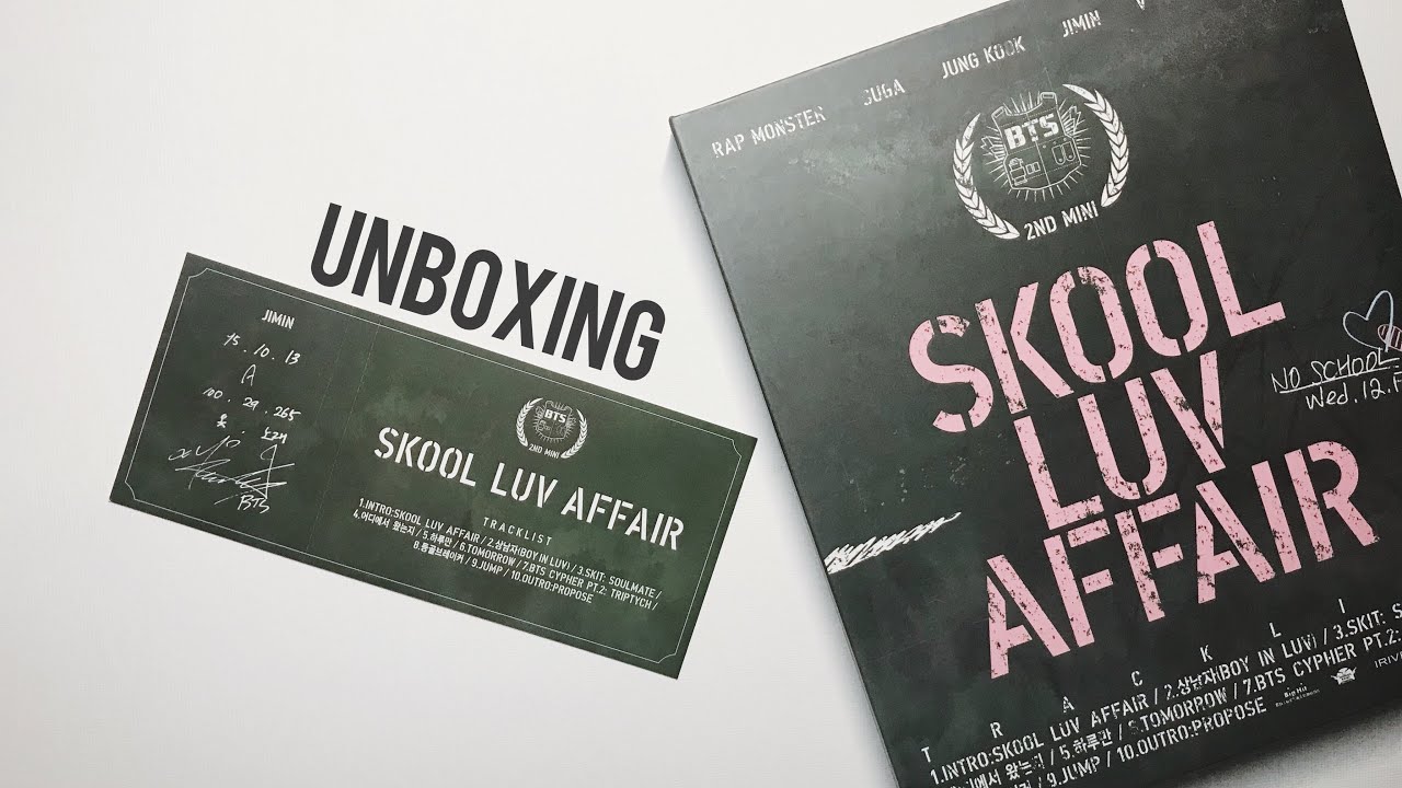 bts album skool luv affair