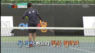 [HIT]우리동네예체능-소속사 누나 송은이, 멍성혁 지원사격 “사장님 근심 많아.20141104
