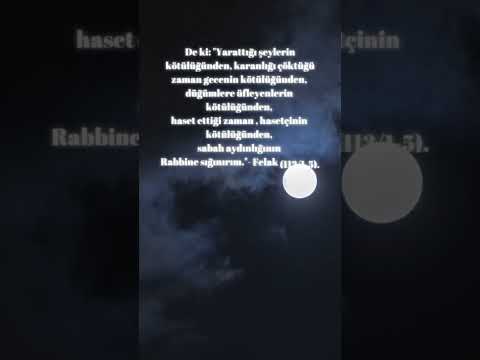 Gecenin şerrinden sabah