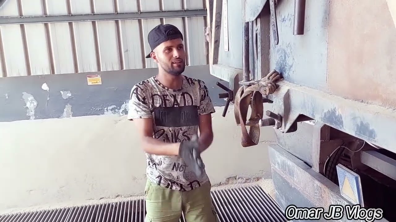 أجي تشوف طريقة رفع لبان شاحنة كبيرة..... دخول ميزان بطريقة إحترافية