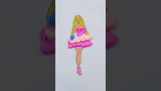 Create a Fabulous Barbie Dress with Colors and Fun! 🎨✨