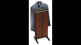 Corby 7700 3-Cycle Pants Press with Automatic Shut Off and Manual Cancel Options, Walnut Finish