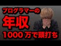 プログラマーの年収は1000万円で頭打ちです…
