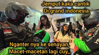 SUASANA JAKARTA SETELAH DI GUYUR HUJAN●JEMPUT KAKA CANTIK DI GRAND INDONESIA