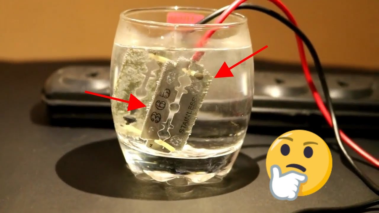How to make water heater using blades Free energy experiment using