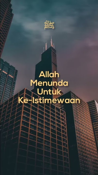 Ceramah Ustadz Hanan Attaki 'Allah Menunda Untuk Keistimewaan' (Story Wa)