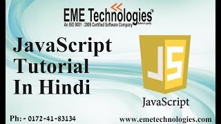 JavaScript Tutorial For Beginners In Hindi | Part 2 | EME Technologies