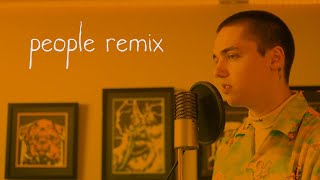 i made a remix of people by agust d