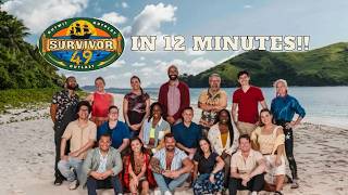 Survivor 49 In 12 Minutes!!