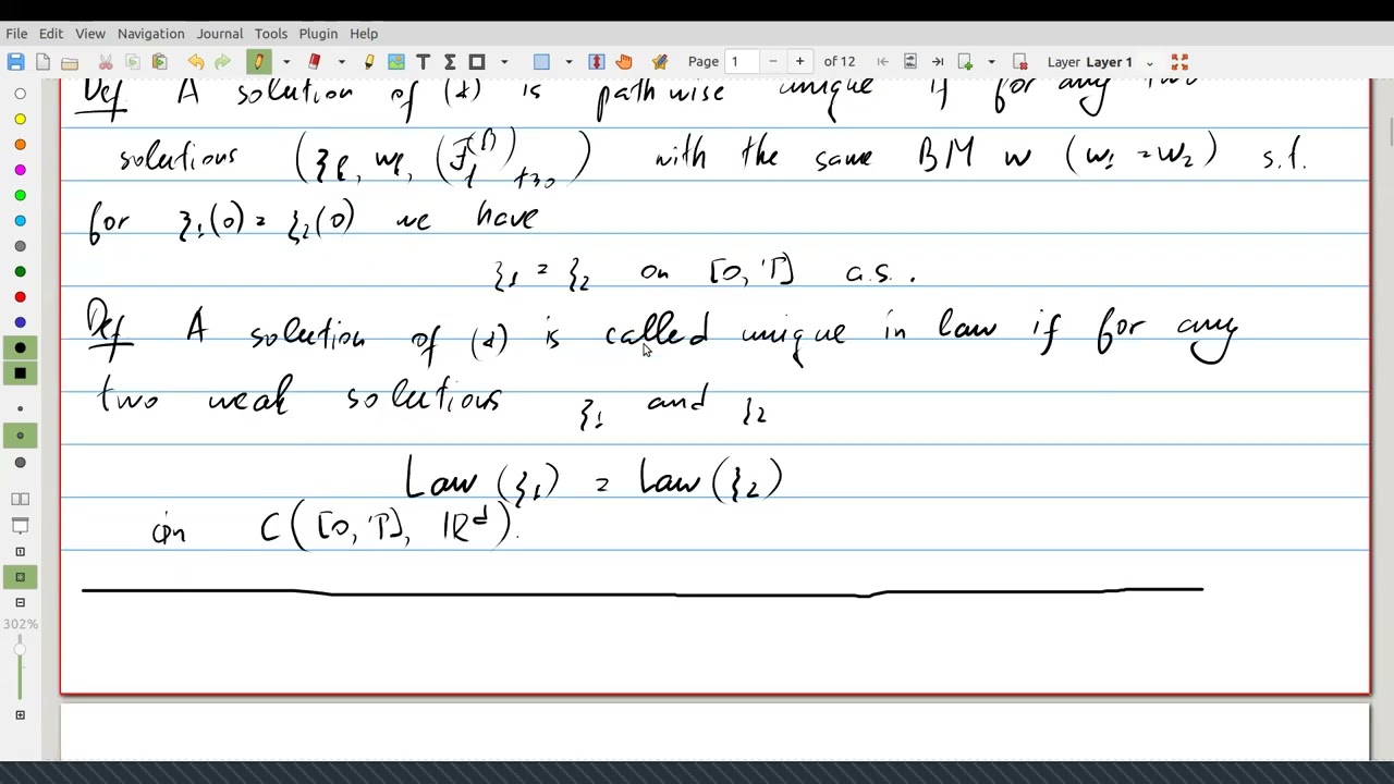 Lecture 8. Weak solutions and pathwise uniqueness. Ito-Taylor expansion. Consistency for SDEs.
