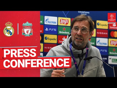 Liverpool's Champions League press conference | Real Madrid with Klopp & Jota