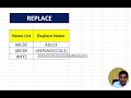 ADVANCED EXCEL REPLACE FORMULA IN TELUGU#12