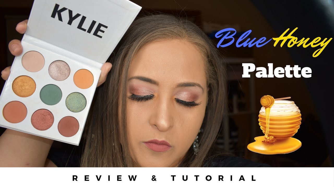 Kylie Cosmetics Blue Honey Eyeshadow Palette Review & Tutorial