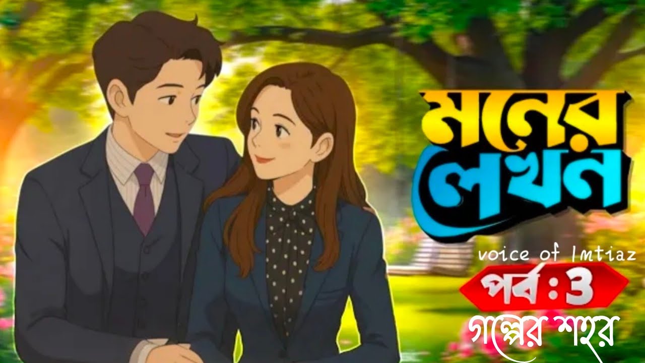 নিউ গল্প | মনের লেখন |  Part 3 | Moner Lekhon | voice of Imtiaz 