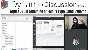 Dynamo Discussion with Jithin Part 3 | Bulk renaming of Family TYPE using Dynamo