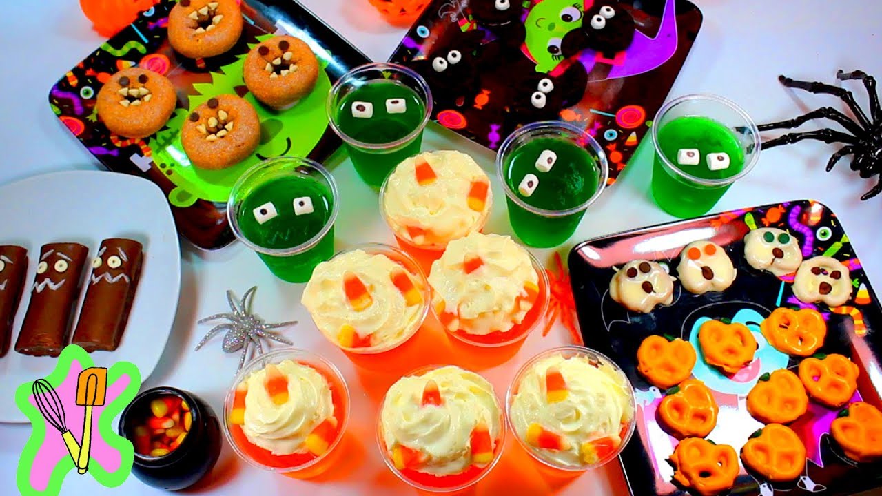 6 Postres sin horno de Halloween (fáciles) -Aprendiendo a Cocinar