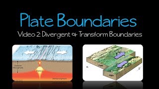 Plate Boundaries: Divergent and Transform