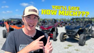 THIS is WHY we have the BEST DEALS on POLARIS Off-Road Vehicles