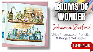 Colour Along | Rooms of Wonder by Johanna Basford | Science Lab