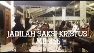 Download Lagu Jadilah Saksi Kristus, MB no 455, oleh tim 6 MP3