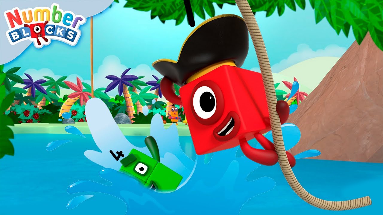 SOMMER-SUMS 🌊☀️🌴 | 123 Mathe für Kinder | Numberblocks auf deutsch