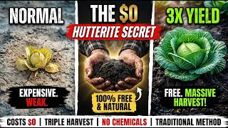 The Hutterites Never Buy Fertilizer — Their $0 Compost Method Triples Any Yield