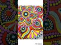 Mandala Dot Art #youtube #shorts #krstudioz