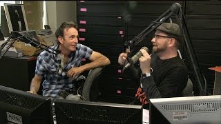 DJ Jason Reed interviewing and co-hosting with Monkey of the Adicts on KCPR