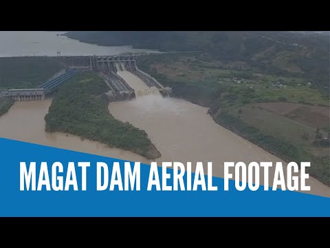 Magat Dam aerial footage as of November 14, 2020